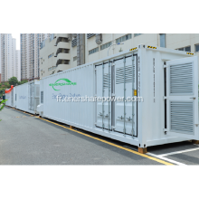 Système de stockage d&#39;énergie de batterie de conteneur solaire 250KW 3MWh